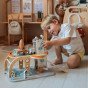 TOOKY TOY Medinis kosmoso stotelė su aikštele