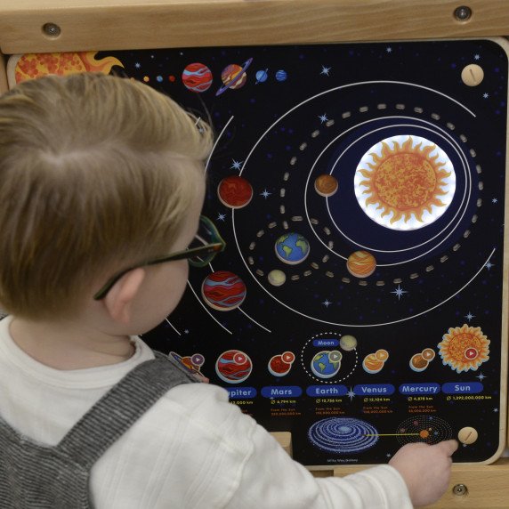 MASTERKIDZ Saulės sistemos mokomasis stalas