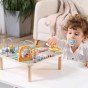VIGA PolarB Edukacinis Stalas su Cymbalų Lempomis Montessori Sąyrio Sensory