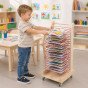 KLASIKINIO PASAULIO EDU dailės džiovinimo lentynė - 30 lygių