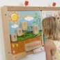 MASTERKIDZ Augalinio gyvenimo ciklo lankstus sieninis skydas