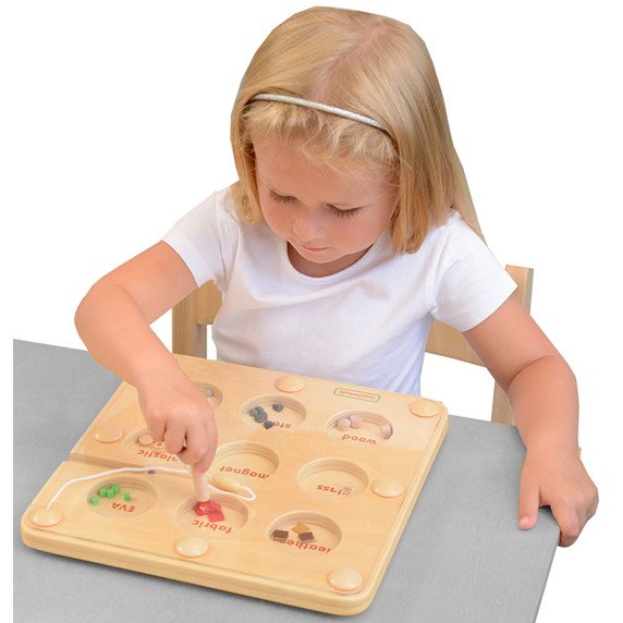 MASTERKIDZ Ką Pratrauks Magnetinis Mokomasis Žaidimas Montessori Lentelė