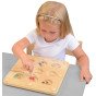 MASTERKIDZ Ką Pratrauks Magnetinis Mokomasis Žaidimas Montessori Lentelė