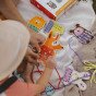 TOOKY TOY Medinis 5-in-1 gyvūnų siuvinėjimo žaidimas