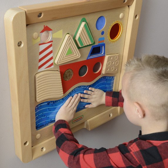 MASTERKIDZ Montessori vandenyno buriavimo pojūčių lenta