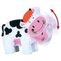 VIGA medinis labirintas su varikliukais Little Cow