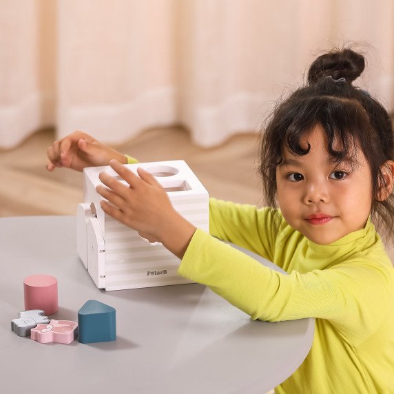 VIGA PolarB mokomieji rinkikliai su rudenėjančiais Montessori kaladėlės
