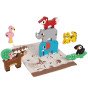 TOOKY TOY Mediniai Kubeliai Puzzle Gyvūnai Montessori 9 vnt.