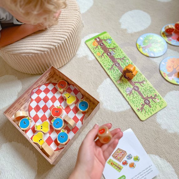 TOOKY TOY Voverė sode šeimos stalo žaidimas