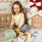 TOOKY TOY Medinis Tosteris Pastelinis Pusryčių Rinkinys