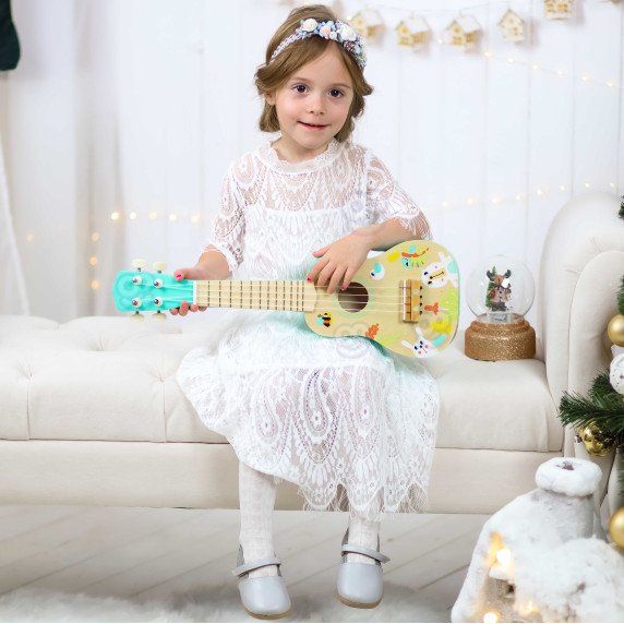 TOOKY TOY medinis ukulelės gitara vaikams nuo 3 metų