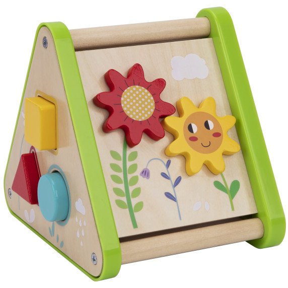 TOOKY TOY dėžutė XXL Montessori lopšelis 6in1 pojūčių dėžė 19-24 mėnesiai
