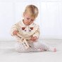 TOOKY TOY dėžutė XXL Montessori edukacinė 6in1 jutimo dėžutė 7-8 mėnesiai
