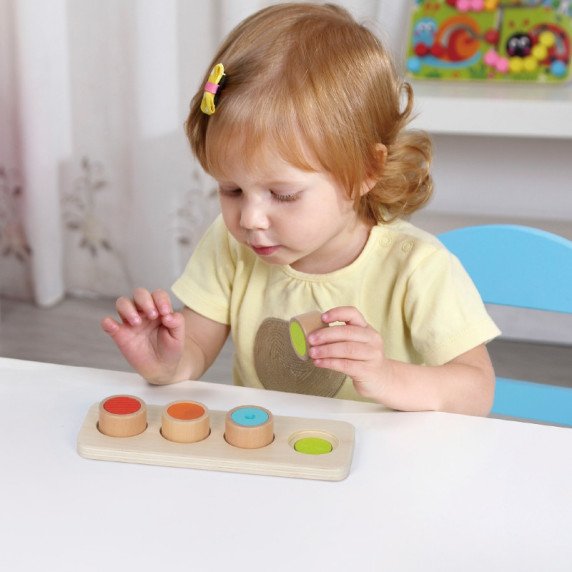 TOOKY TOY dėžutė XXL Montessori mokomoji 7in1 jutiminė dėžutė 16-18 mėnesių