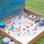 MASTERKIDZ XXL STEM WALL 2in1 kūrybinė lentyna su smėlio dėžės komplektu