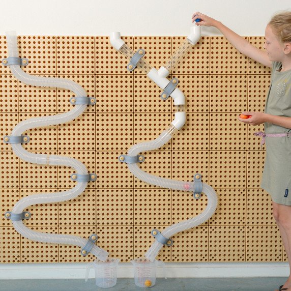 MASTERKIDZ STEM Lentelė Vamzdynų Sistema 80 Dalys