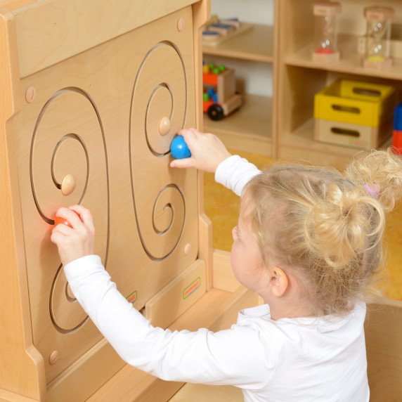 MASTERKIDZ Montessori drugelio slidinėjimo lentelė