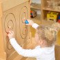 MASTERKIDZ Montessori drugelio slidinėjimo lentelė