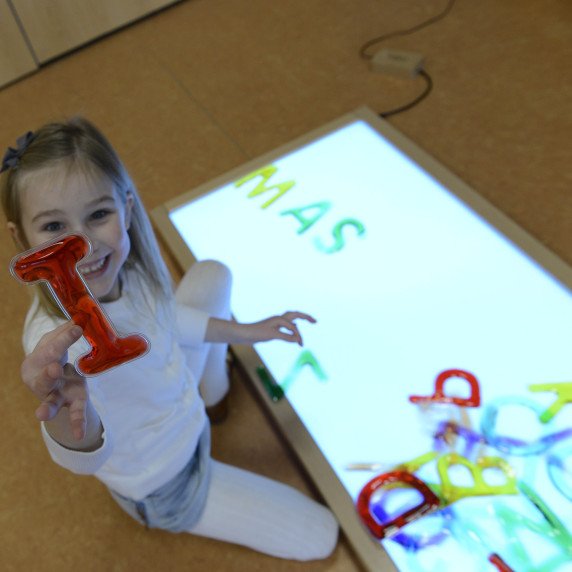 MASTERKIDZ Montessori abėcėlės raidžių ir skaitmenų rinkinys