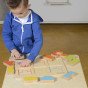 MASTERKIDZ Edukacinis lentelės rūšiavimo žaidimas formų ir spalvų atitikimui