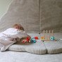 TOOKY TOY Kūrybinis medinis 3D kosmoso blokų krabas