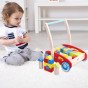 TOOKY TOY Medinis paspirtukas vaikams + Kubai 23 vnt.