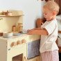 TOOKY TOY Medinis Beždžionėlių virtuvėlė su priedais