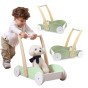 Viga PolarB medinis 2-in-1 vairuojamas vežimėlis/-žagždė/-pūtiklis