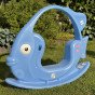 WOOPIE Mėlynas žuvies supamasis gultas iki 35 kg