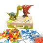 WOOPIE Dinozaurai statybiniai blokai su 3D surinkimo rinkiniu