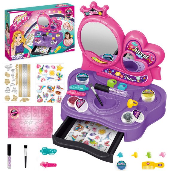 WOOPIE 2-in-1 Stalo Stalas merginoms Tatu studija