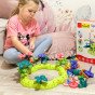 WOOPIE Magiškas sodas Montessori statybiniai blokai XXL 93 vnt.  