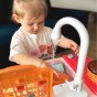 WOOPIE 2-in-1 Virtuvės Praustuvas vaikams Rožinis