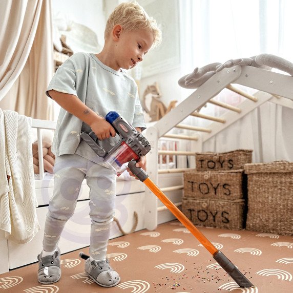 WOOPIE 3-in-1 Interaktyvus vertikalus siurblys vaikams su siurbimo funkcija