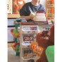 WOOPIE super marketas su vežimu, svarstyklėmis, kasos aparatu, skaneriu ir 48 priedų.