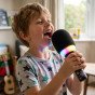 WOOPIE Belaidis karaoke mikrofonas su garsiakalbiu juodas BT