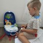 WOOPIE Mažo daktaro rinkinys kuprinei 18 vnt.