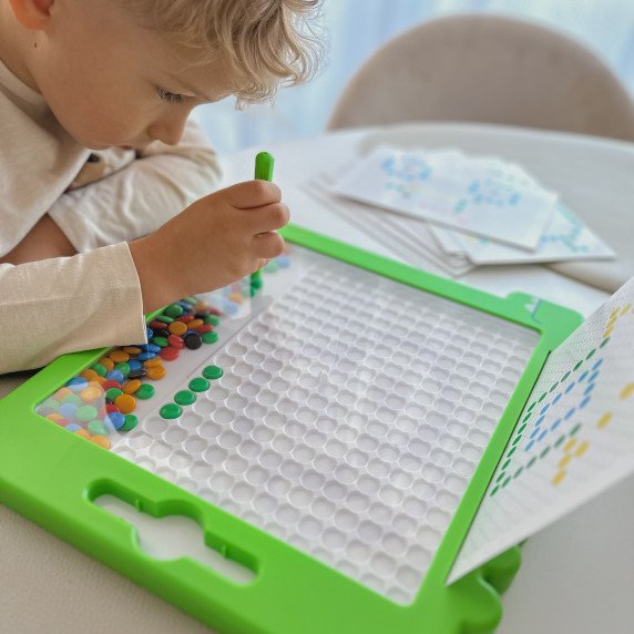 WOOPIE Magnetinė lenta vaikams Montessori MagPad Dinozauras