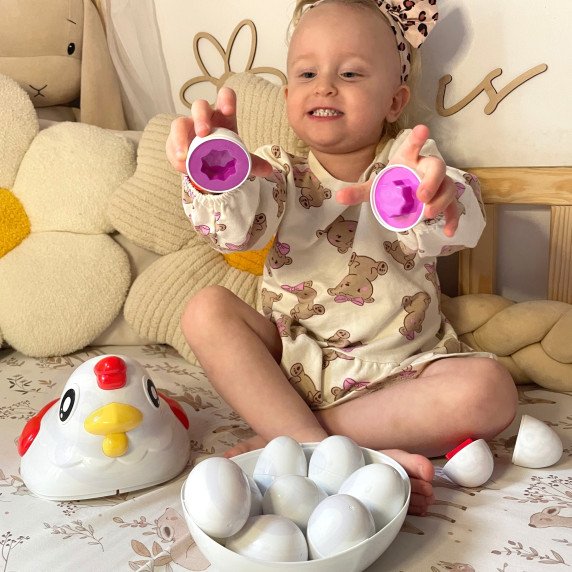 WOOPIE Montessorio edukacinis formų rūšiavimo žaidimas