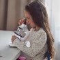 WOOPIE Skaitmeninis LED mikroskopas 1200x priartinimas XXL rinkinys su smartphonu adapteriu