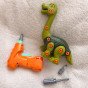 WOOPIE Dinozaurų rinkinys su sukimu + gręžtuvas, 31 vnt.