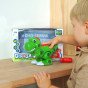 WOOPIE Dinozaurų surinkimo rinkinys su suktuvu + suktuvas