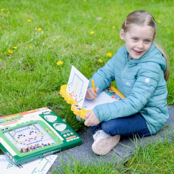 WOOPIE Magnetinė lentelė vaikams Montessori MagPad Dinozauras