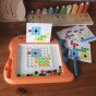 WOOPIE Magnetinė lentelė vaikams Montessori MagPad Dinosauras