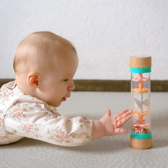 WOOPIE ŽALIA XXL Montessori jutimo ir švietimo dezė 6 į 1 FSC