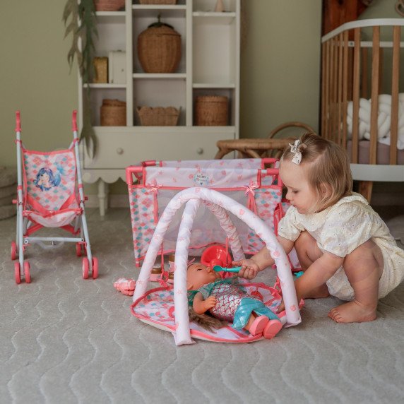 WOOPIE ROYAL Kūdikis lėlė 36 cm Žuvytė interaktyvus rinkinys XXL Auklėtojas 18 in 1