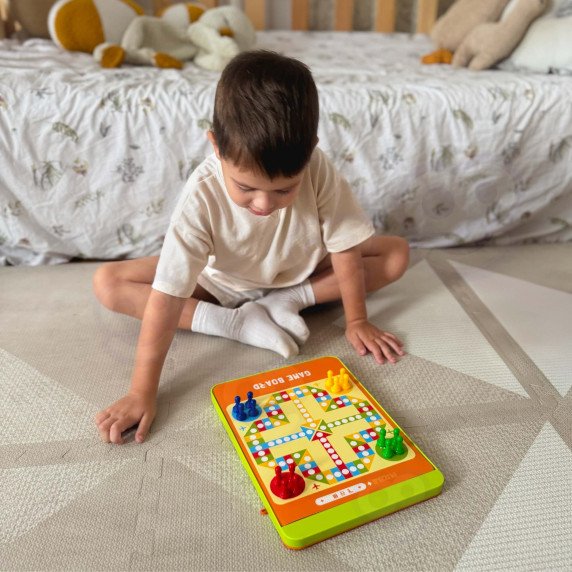 WOOPIE Magnetinis Labirintas 2 in 1 Ludo Žaidimas