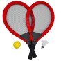Dideli teniso badmintono raketės vaikams rinkinys + skrisulys
