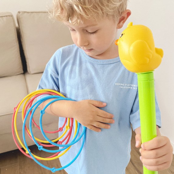 WOOPIE Įgūdžių žaidimas Serso šokinėjantis paukštis XXL iki 90 cm