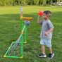 WOOPIE 2-in-1 Krepšinio Rinkinys: Futbolo Vartininkas + Krepšinio Kamuolys